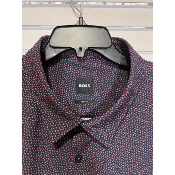 Hugo Boss Performance Long Sleeve Button Up Shirt - Size 5XL - Picture 3 of 5